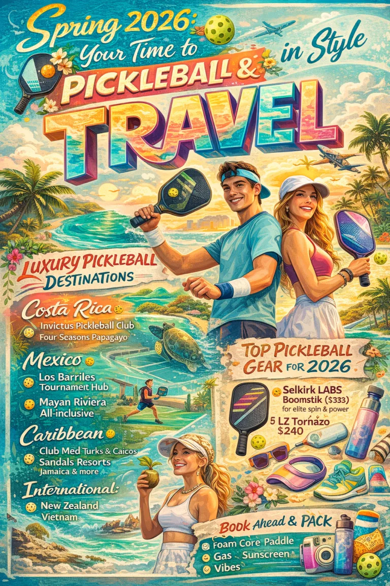 Spring 2026 Pickleball Travel
