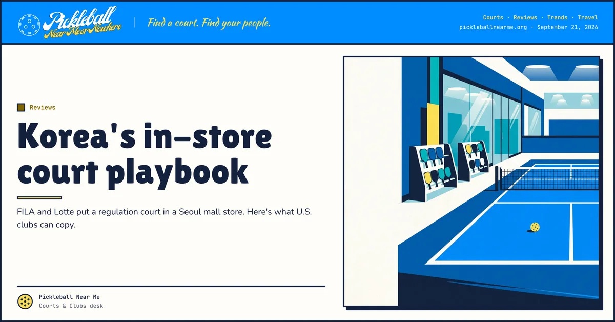 Korea's in-store court playbook — Steal FILA’s Mall Court Moves